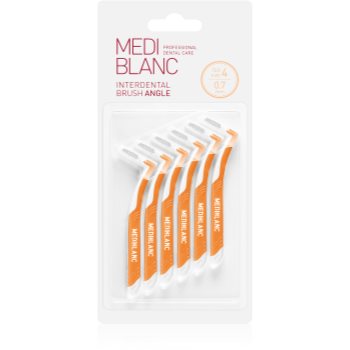 MEDIBLANC Interdental Pick-brush Angle perie interdentara 6 bucati - imagine 2